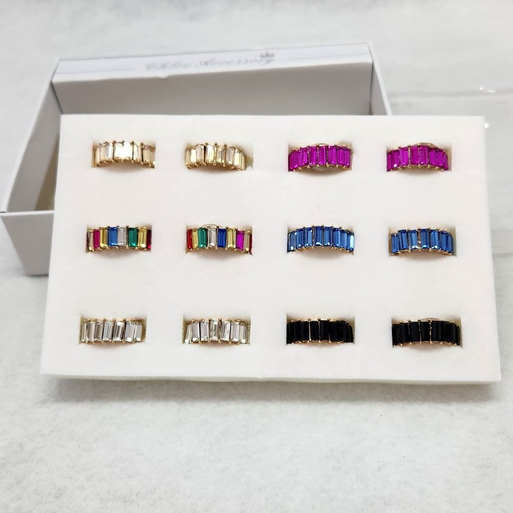 Chloe Accessory Rings- Lot Of 12 #464